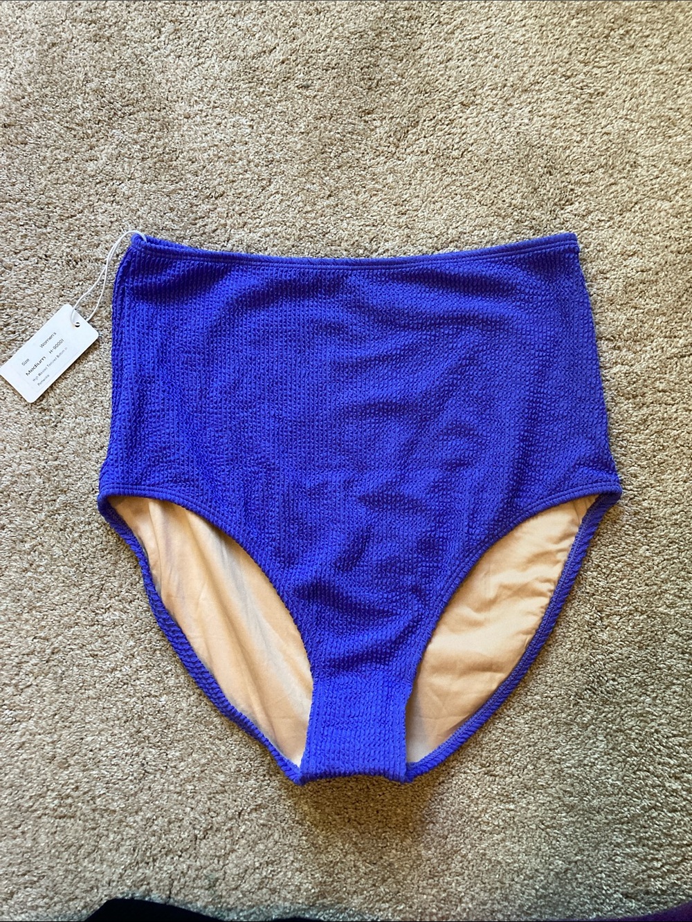 Livy & Kate NWT High-Waist Swim Bottoms in Periwinkle
